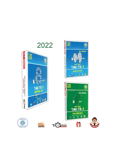 Tonguç 8. Sınıf Taktikli Sayısal Set 2022 Yeni (Hediyeli)