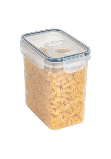 0.8l/1.4l/1.6l/2l/2.8l Şeffaf Plastik Saklama Kavanozları Hava Geçirmez Nem Geçirmez Şeffaf Geniş Ağızlı Organize Kiler Gıda Saklama Kapları M Diğer