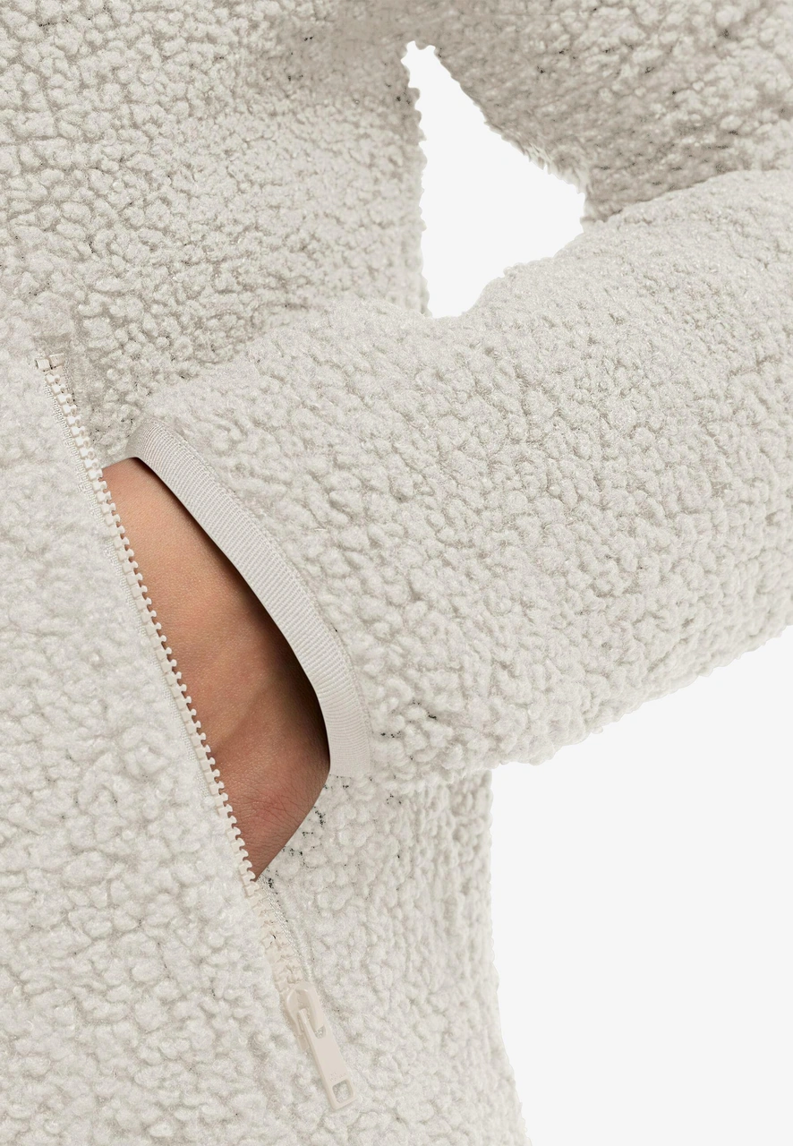 Jack Wolfskin High Curl Kadın Sweatshirt C-jaca65073b30vl0 Beyaz