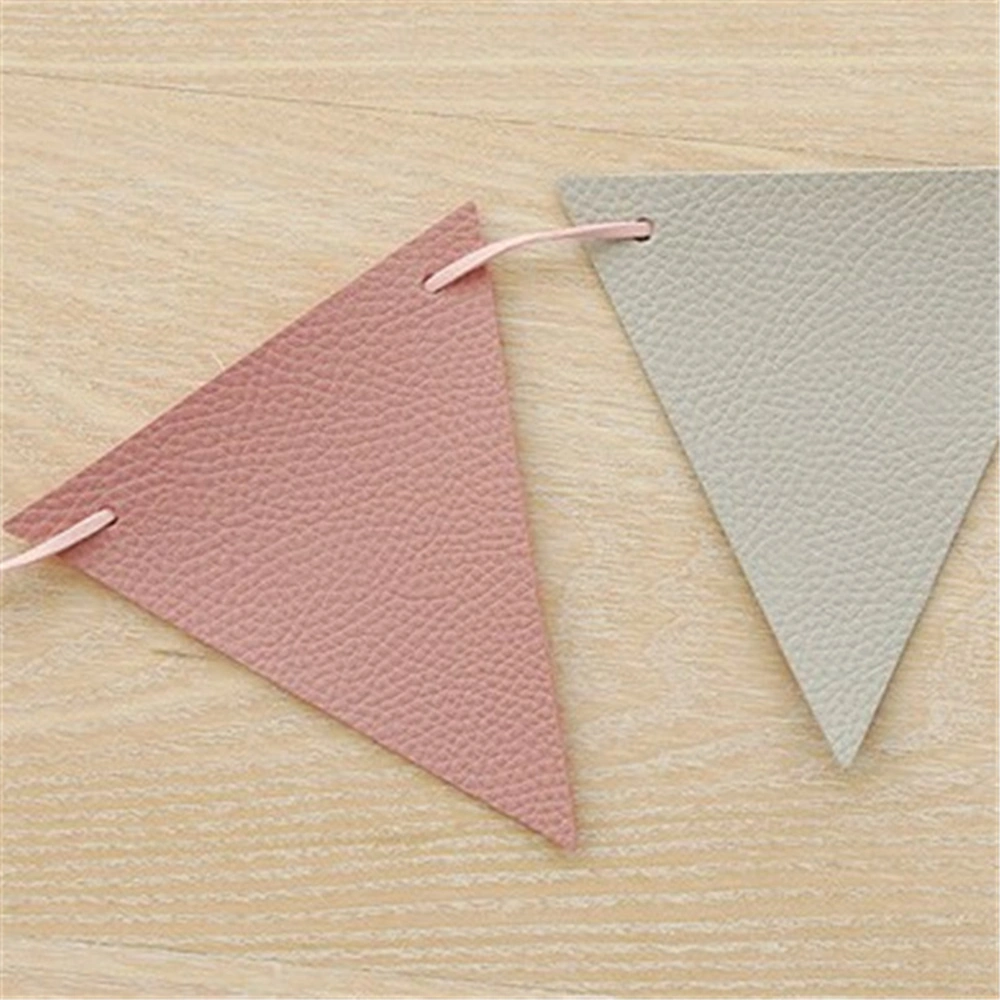 Lemestar 3 Metre Deri İp İle Kamp Bayrakları Seti - Kahverengi, 12 Adet Bayrak, Dış Mekan Kullanıma Uygun Kahverengi