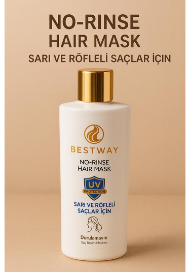 Bestway Sarı ve Röfleli Saçlar İçin Durulanmayan Saç Maskesi 500 ML