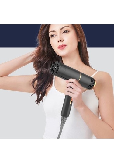 Ev Tipi Saç Kurutma Makinesi 800w Yüksek Güçlü Mavi Işık Negatif İyon Saç Bakımı Fön Makin Erkek Saç Kurutma Fön Makinesi 55815737