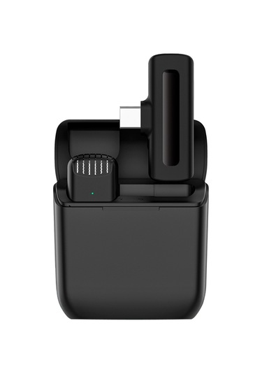 J11 Tip C Cep Telefonları İçin Kablosuz Mikrofon Şarj Kutusu Gürültü Azaltma Yaka Mikrofonu Video Kaydı İçin 681400397a