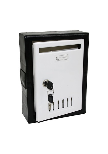 Plastik Siyah Posta Kutusu 5332