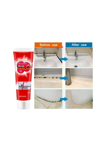 Bosphorusboutique02 Ev Çatlak Temizleyici Jeli - Mobilya, Fayans, Duvar Moğoyu Kaldırır - Saf Bileşenler, Kolay Kullanım - Eeıhoer Kırmızı 120g Kırmızı