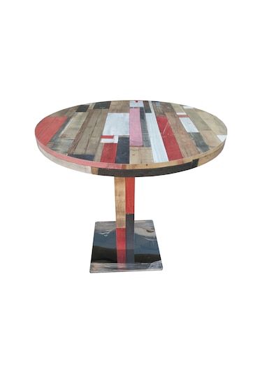 Masa LAMİNANT Model Isıdan etkilenmez Doğal malzeme Metal Ayak bağlantı Kolay temizlik El Yapım