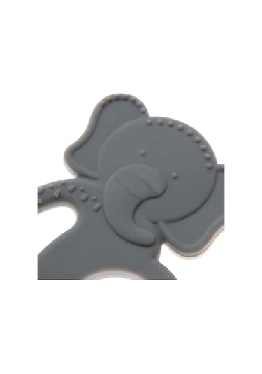 Babyjem 808 Silikon Fil Dişlik Gri