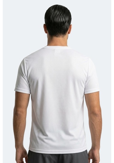 Slazenger Haunted I Erkek Beyaz Tişört