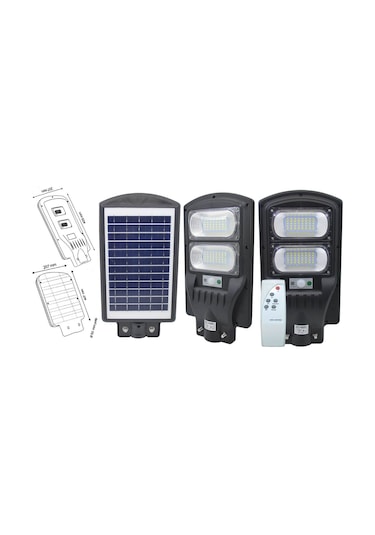 Horoz 074-009-0100 Grand-100 6400K Beyaz Işık Led Solar Sokak Lam