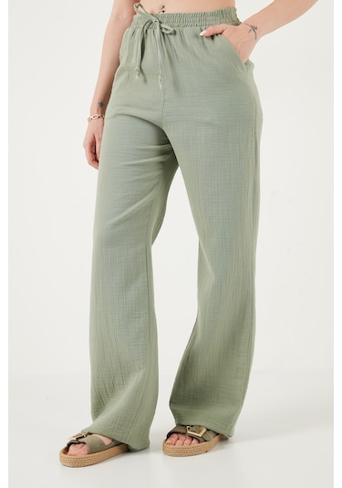 Lela Bayan Pantolon 5866663 Olive Olive
