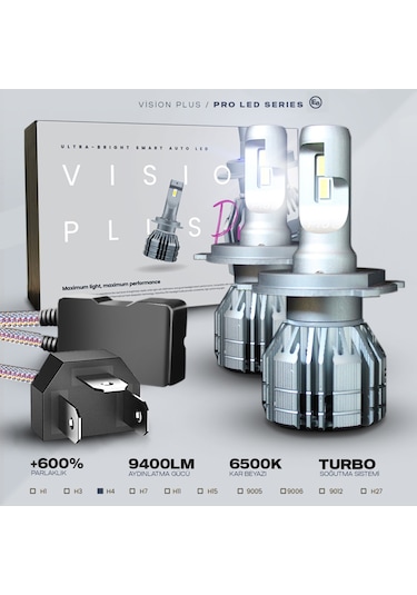 C9 Cps 55mm Led Pro Led Xenon H4 Led Xenon Far Ampulü