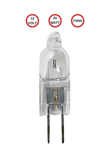 2 Adet Ledvance 12volt 20w Sarı Işık G4 Duylu Fırın Ampulü