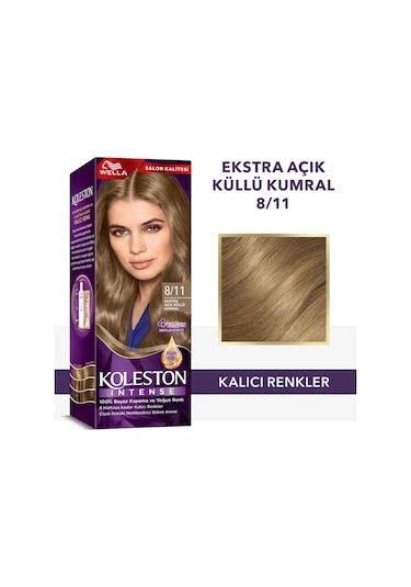 Koleston Intense 8/11 Ekstra Açık Küllü Kumral Saç Boyası
