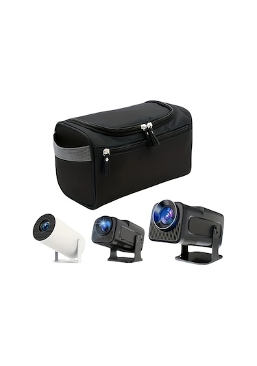 Willowhaven Siyah Hy300 Pro Hy320 Mini Taşınabilir Projektör Çantası Dayanıklı Aksesuar Filesi