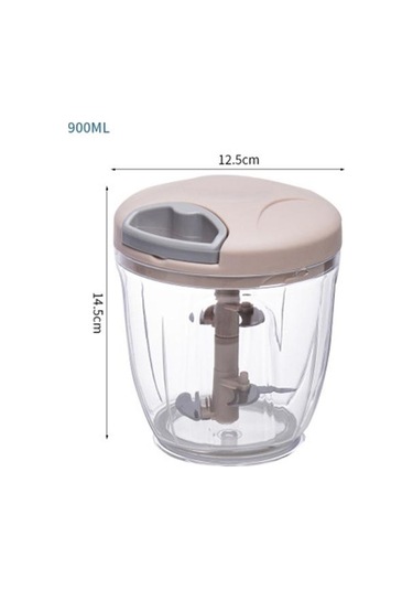 Pembe 500/900 Ml Sarımsak Kıyıcı Manuel Döndür Sebze Kesici Kıyıcı Dilimleme Me Sarımsak Kırıcı Mutfak Gadget Dilimleyici 54999154 Pembe