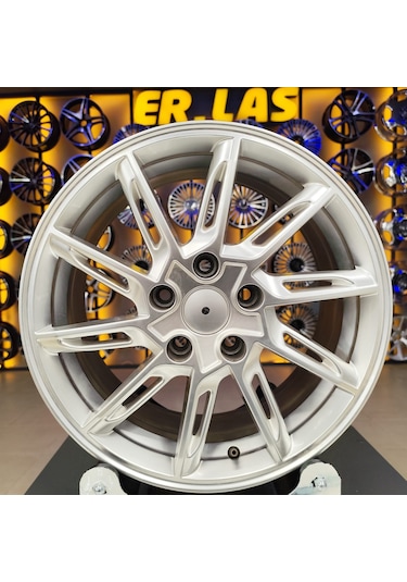 4 Adet Arc-fe04 7 16 5 112 Sılver Jant Takım