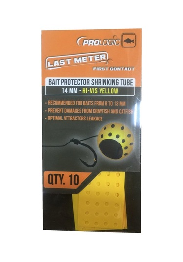 Prologic Lm Bait Protector Shrinking Tube 14 Mm Yellow Boili Koru