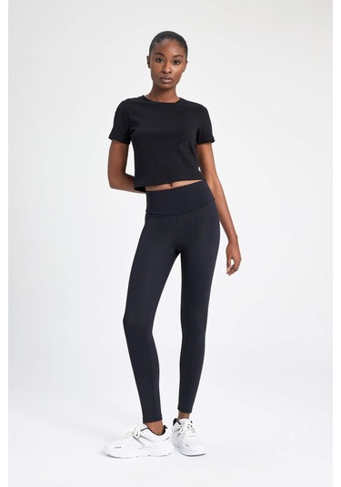 DeFactoFit Bel Şekillendirici Sporcu Tayt B4046AX23AUBK81