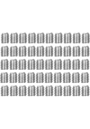 Youtek 50 Adet M2.5x3 304 Paslanmaz Çelik Din916 Yuvarlak Uçlu İç İçbükey Somun - Kaymazsız, Dayanıklı, Sabitleme Aracı