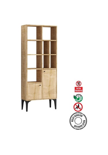 Decormet Castor Kitaplık Dec0033 Çok Renkli