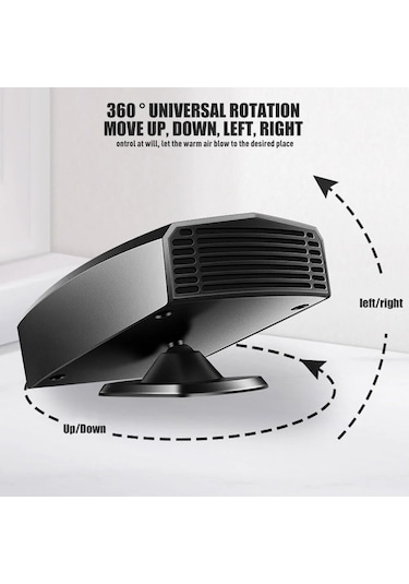 Ambition No.0194 12v 300w Elektrikli Oto Kaloriferi Dc İsıtma