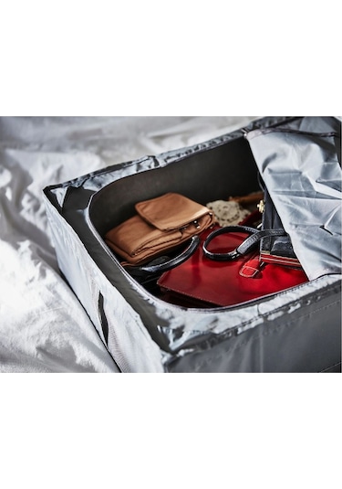 Skubb Hurç, Koyu Gri, 65x53x19 Cm Yatak Altı Yastık Çarşaf Nevresim Giysi Saklama Kutusu Hurç Kutu