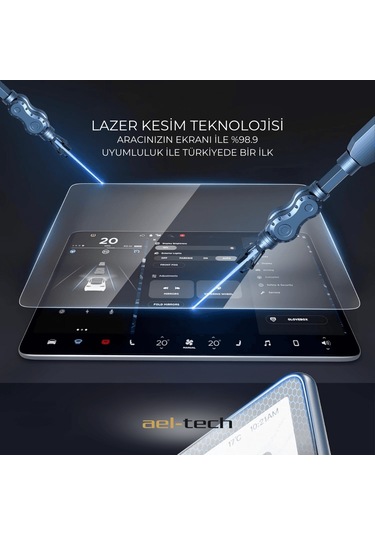 Chery Omoda 5 Vites Etrafı Ve Orta Konsol Mat Tpu Koruyucu 2'li Set 2023