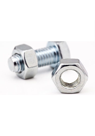 M14x40 Çelik Civata + Somun Altı Köşe Dın 933 Akb 20 Adet