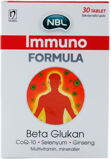 Nbl Immuno Formula Selenyum & Beta Glukan 30   Tablet