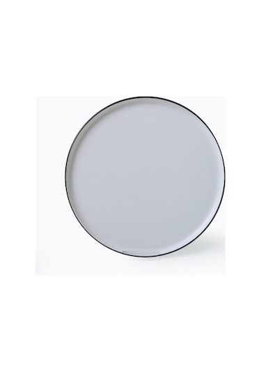 Simply Nordic Servis Tabağı 28 Cm 6 Adet 19985 Beyaz - Siyah