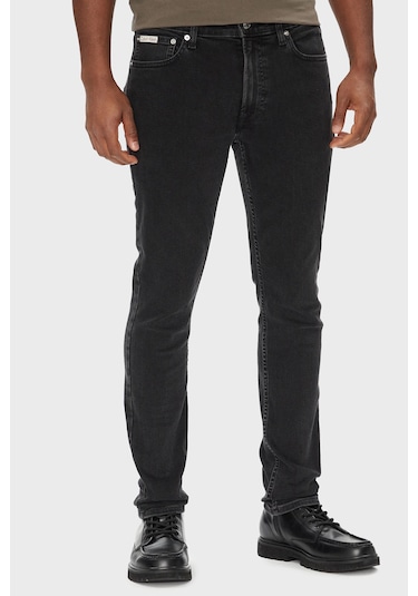 Calvin Klein Erkek Kot Pantolon Lv04rb722g 846 Siyah Siyah