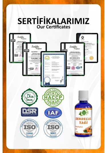 Zerdeçal Yağı Turmeric Essential Oil 20 Ml.