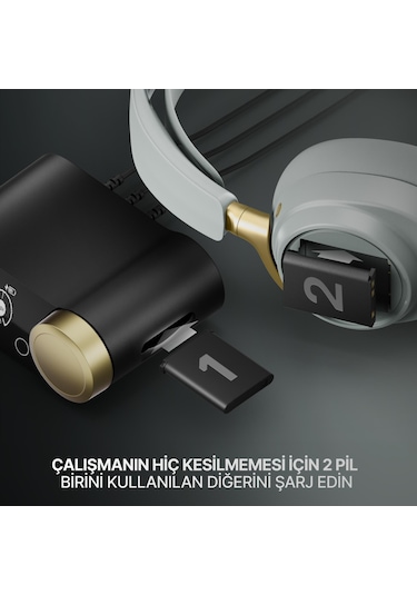 Steelseries Arctis Nova Elite Hi-res Wireless Gaming Kulaklık - Sage Gold