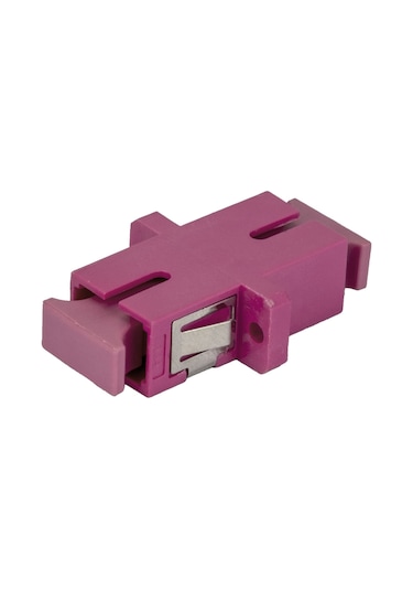 Alfafonet Sc/pc Simpleks Multimode Om4 Fiber Optik Adaptör 1 Paket - 25 Adet