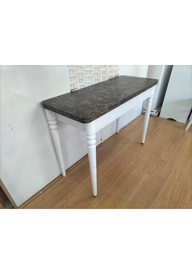 110 X 45 Katlanır Mutfak Masası Mermerdesen