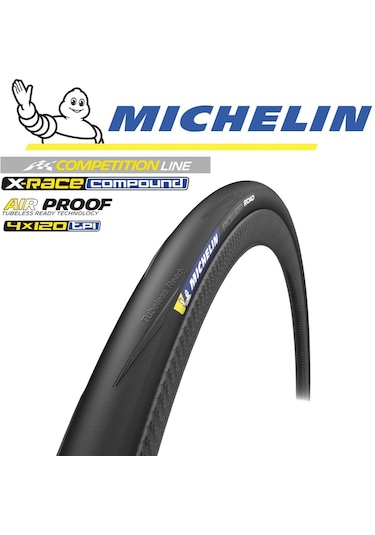 Michelin Power Road Tlr Black 700x32c Tubeless Ready D Lastik