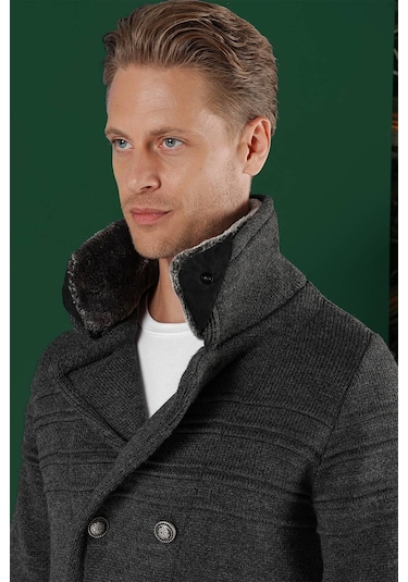 02 Slim Fit Antrasit Spor Kaban Antrasit