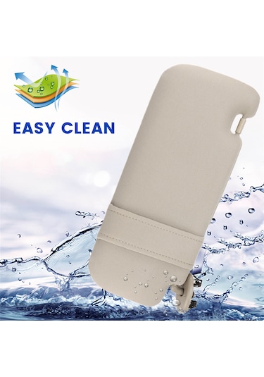 Araba İçi Güneşlik Aynalı Güneşlik Sol Sürücü Tarafı Bej