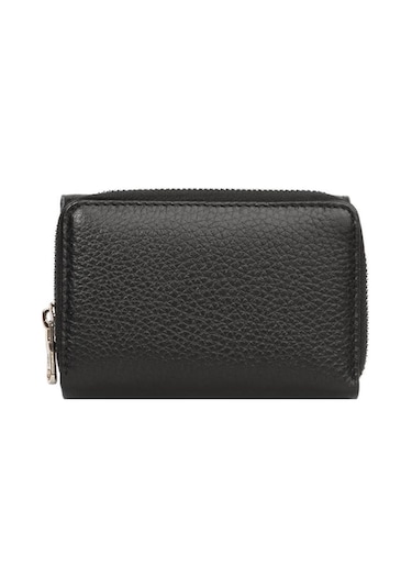 Cengiz Pakel Hakiki Deri Kadın Cüzdan-portföy 65275-Siyah