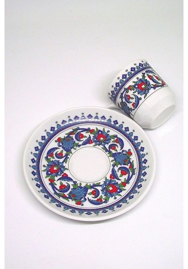 Güral Porselen 6 Kişilik Topkapı Kahve Fincan Takımı Gz12Ckt