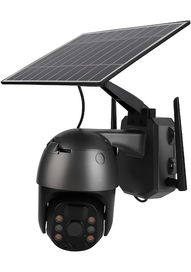 Akıllı 4g Simli Güneş Enerjili Ptz 360 Güvenlik Kamerası