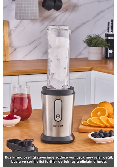 Karaca Smooth And Crush 500 W Personal Kişisel Smoothie Blender