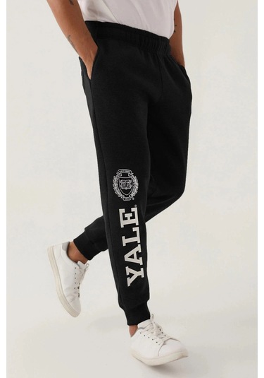 Yale Erkek Tek Alt - Siyah Siyah