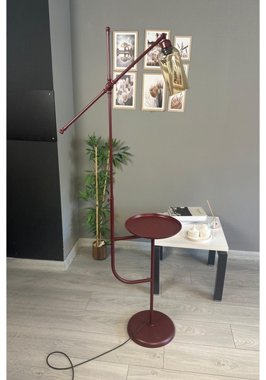 Windy Vişne Çürüğü Gövde Bal Rengi Cam Lambader Tepsili Makas Gövde Modern Oturma Odası Natural