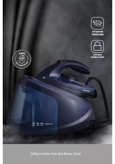 Homend Steamwork 1168H 2499 W Buhar Kazanlı Ütü