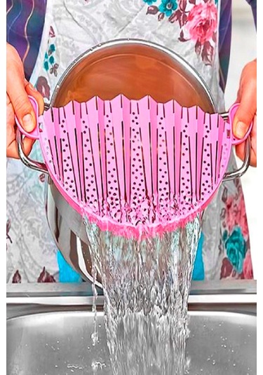 Tencere Kapağı Organizeri - 6 Bölmeli Tencere Kapak Rafı Çok Renkli