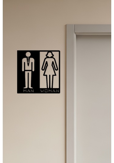 Wc Tabelası, Tuvalet Levhası, Kadın Erkek Tabela, Yönlendirme Levhaları 40