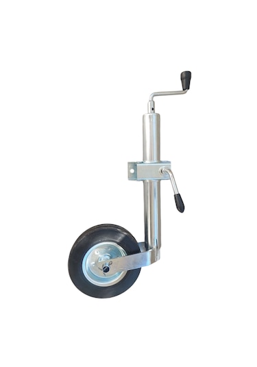 Kelepçeli 48 Mm Karavan/römork Destek Tekerleği Boru Karavan Krikosu 150 Kg