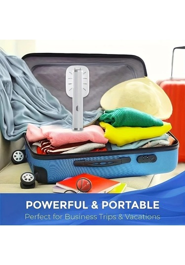 Carrier Beyaz Taşınabilir El Tipi Usb Ütü Kompakt Pilsiz Seyahat Ev Otel İçin Siyah Beyaz