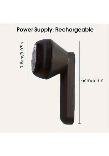 Tongdashop Yeşil Şarj Edilebilir Kumaş Tıraş Makinesi - Kablosuz Kazak Ve Ceketler İçin Taşınabilir Püskül Temizleyici Yeşil